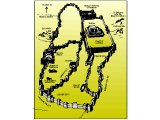 Topographical map of Jerusalem in NT times